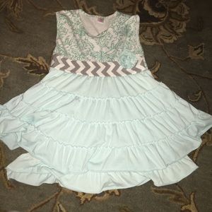 Little Girls Too Cute Dress Size XLarge